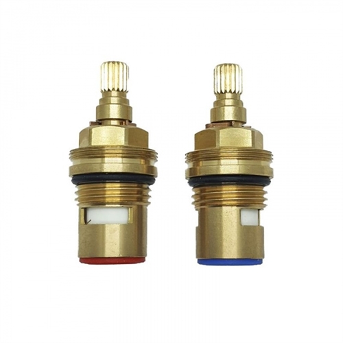 54mm Tall Replacement Tap Valves 18 Teeth Lime Kitchen & Bathroom